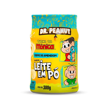Imagem do produto Pasta De Amendoim Turma Da Mônica Leite Em Pó 300G Dr Peanut