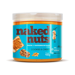 Imagem do produto Pasta De Castanha De Caju Naked Nuts Com Cookies E Cream 450G