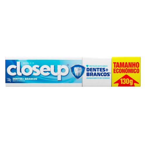Imagem do produto Pasta De Dente Closeup Dentes + Brancos Menta Refrescante 130G 130G