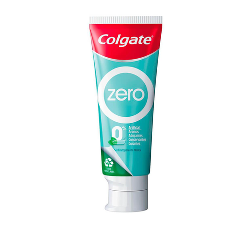 Imagem do produto Pasta De Dente Colgate Zero Gel Transparente Menta Anticárie Com Flúor 90G