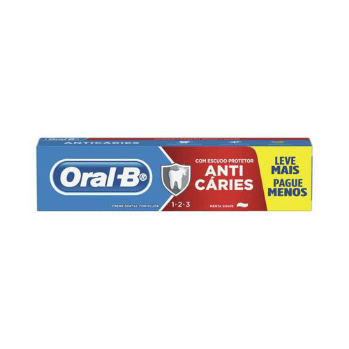 Pasta De Dente Oralb 123 Anticáries Com 150G