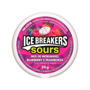 Pastilha Ice Breakers Mints Sours 24G