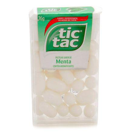 Pastilha Tic Tac Menta Com 16G