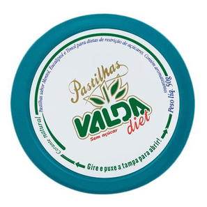 Pastilha Valda Diet 50Un