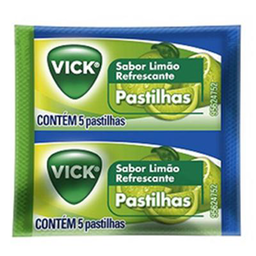 Imagem do produto Pastilha Vick Limao Env Com 5