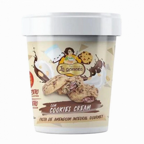 Pastilhas Amendoim La Ganexa 450G Cookies Cream