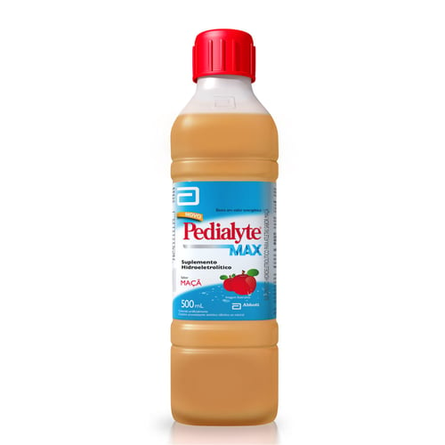 Pedialyte Max Maça 500Ml