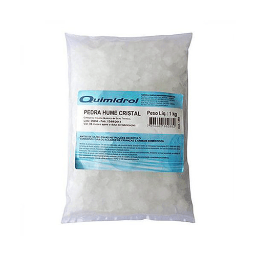 Imagem do produto Pedra - Hume 1Kg Alumin Cristal Quimidrol