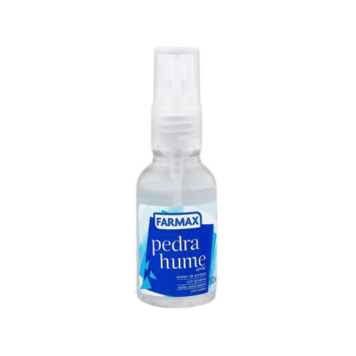 Pedra Hume Com Glicerina Farmax Spray Com 30Ml