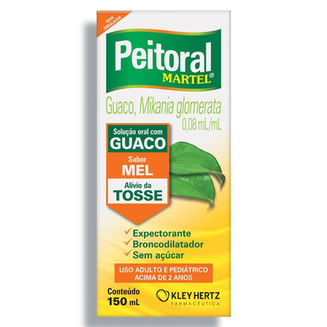 Peitoral Martel Xarope Com 150Ml