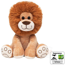 Pelúcia Meu Leãozinho 3M+ Buba Buba4775 Meu Leãozinho