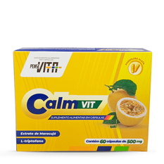 Pensevita Calm Vit 500Mg Com 60 Cápsulas