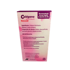 Imagem do produto Pensevita Colágeno Hidrolisado + Vitamina C 500Mg Com 120 Cápsulas Pensevita Colágeno Hidrolisado + Vitamina C 500Mg Com 120 Cápsulas