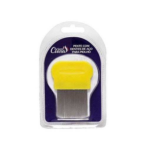 Imagem do produto Pente Santa Clara P Piolho Dente Aco