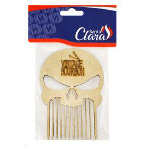 Pente Santa Clara Para Barbearia Madeira Vintage Bourbon R:5034