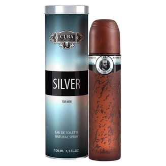 Perfume Cuba Silver For Men Eau De Toilette 100Ml Vital C