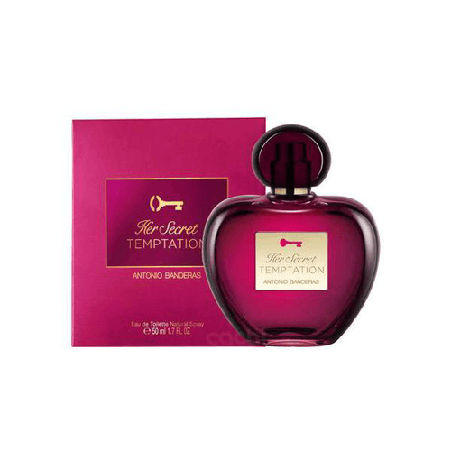 Perfume Feminino Antonio Banderas Her Secret Temptation Com 50Ml