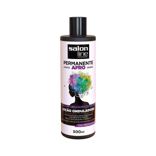 Imagem do produto Loção Onduladora Permanente Afro Salon Line 500Ml