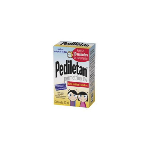 Permetrina - Pediletan Creme Capilar Com 60 Ml