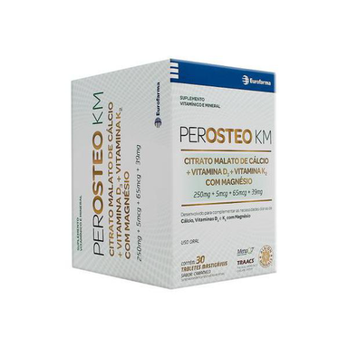 Imagem do produto Perosteo Km Sabor Caramelo 30 Tabletes Mastigáveis