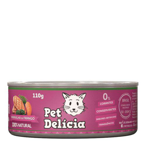 Imagem do produto Pet Delícia Para Gatos Maravilha De Frango 110G