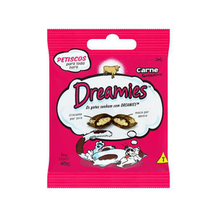 Imagem do produto Petisco Para Gato Dreamies Sabor Carne