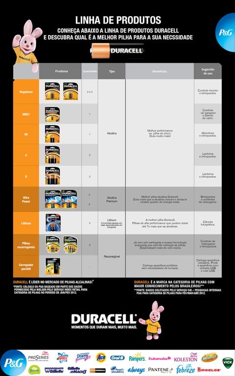 Imagem Complementar da Bula do pilha - duracell alcalina grande c 2