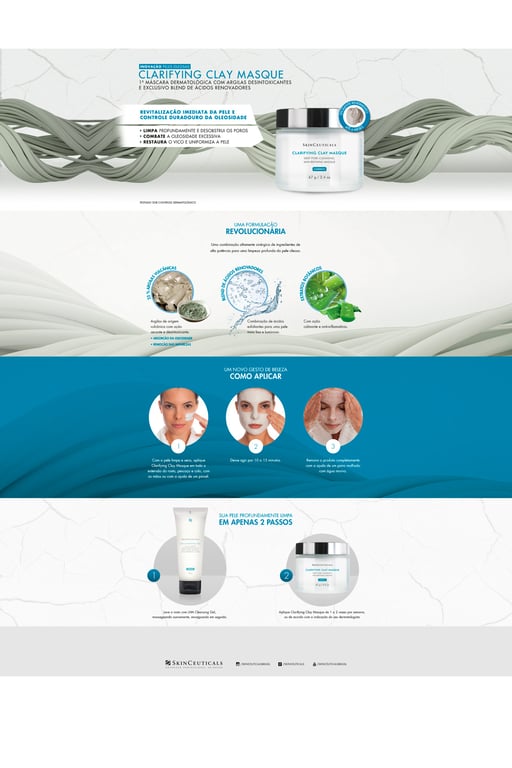 Imagem Complementar da Bula do skinceuticals clarifying clay masque 60ml
