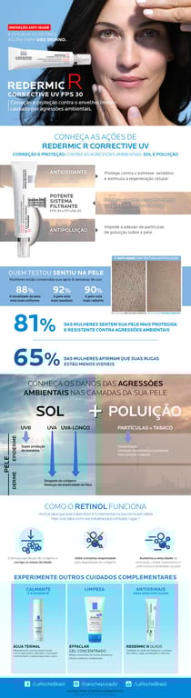 Imagem Complementar da Bula do corretor facial antiidade la rocheposay redermic r 40ml