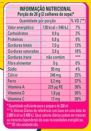 Imagem Complementar da Bula do leite em pó ninho instantneo sachê 800g