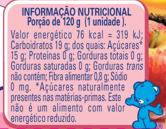 Papinha Nestlé de Frutas Sortidas com 120g