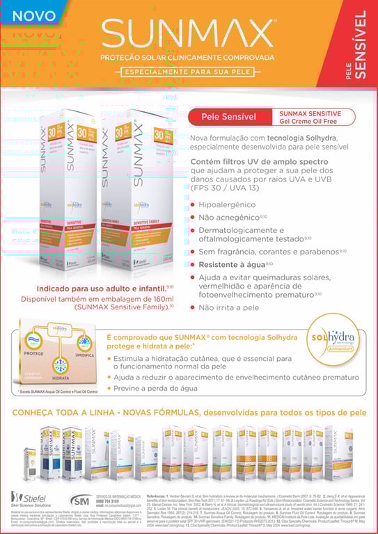 Imagem Complementar da Bula do Sun max - Sensitive fps 30 60g