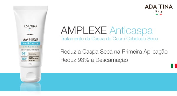 Amplexe Ada Tina Shampoo Anti Caspa para Caspa Seca com 200ml