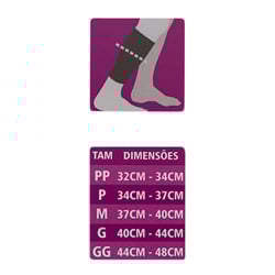 Imagem Complementar da Bula do suporte para panturrilha hidrolight tamanho g com 1 unidade