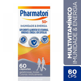 Pharmaton 50+ Com 60 Capsulas