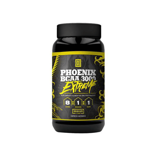 Phoenix Bcaa Iridium Labs Extreme 3000 8:1:1 120 Comp Comprimidos