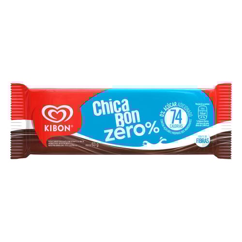 Imagem do produto Picolé Kibon Chicabon Zero 60Ml
