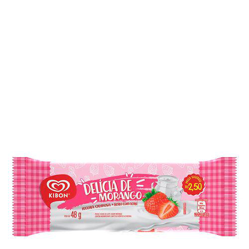 Imagem do produto Picolé Kibon Delícia De Morango
