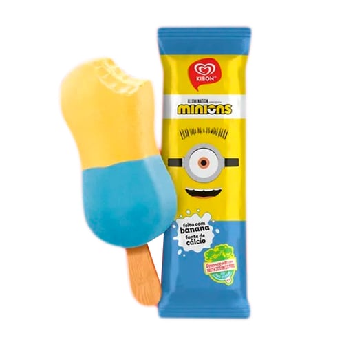 Imagem do produto Picolé Kibon Minions 65Ml
