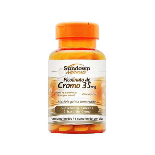 Imagem do produto Picolinato De Cromo Sundown 35Mcg Com 90 Comprimidos