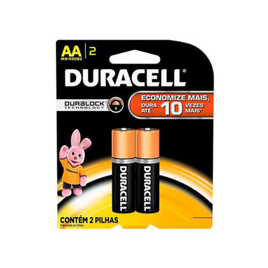 Pilha - Duracell 2Un Aa