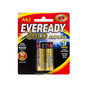 Imagem do produto Pilha - Eveready Gold Aa Peq Com 2