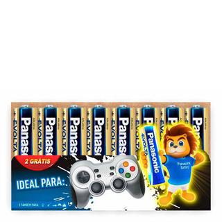 Imagem do produto Pilha Panasonic Alcalina Premium Aaa 8 Unidades