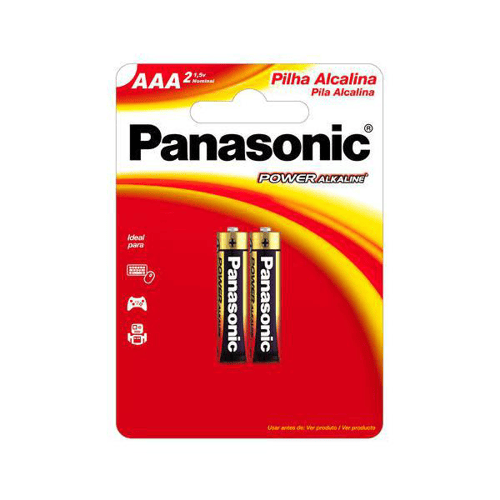 Imagem do produto Pilha - Panasonic Palito Aaa 02 Un