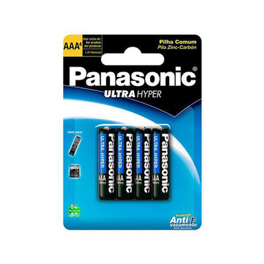 Imagem do produto Pilha Panasonic Ultra Hyper Aaa Zincomanganês