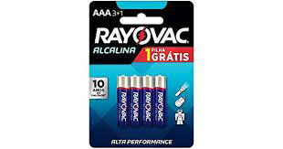 Imagem do produto Pilha Rayovac Alcalina Pequena Aa Leve Mais Pague Menos