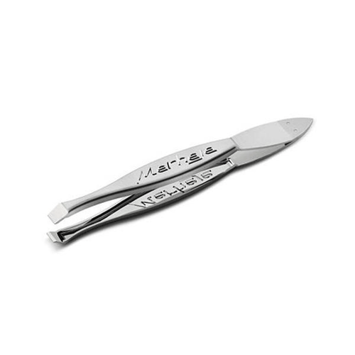 Pincas depilatorias em aco inox pote 120 unidades