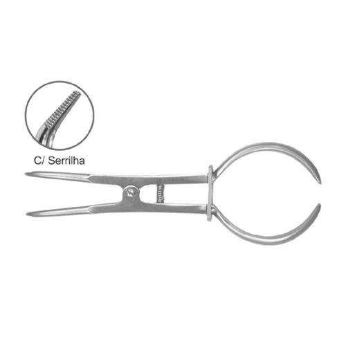 Imagem do produto Pinça Porta Grampo Palmer Serrilhado Quinelato