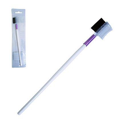 Imagem do produto Pincel Com Pente Para Sobrancelha Branco