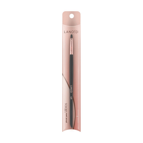 Imagem do produto Pincel De Maquiagem Lanossi Para Lábios Rose Black L01